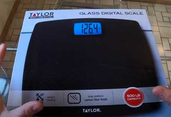 Taylor Digital Glass Scale