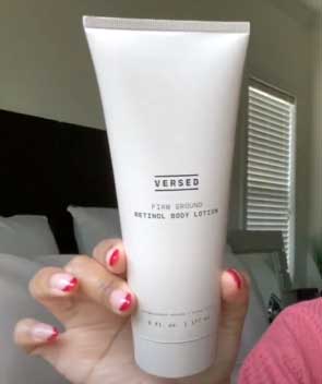 Versed Firm Ground Retinol Body Lotion