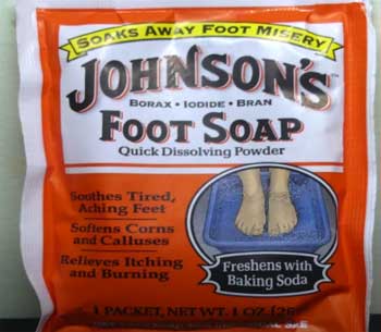 ohnson's Foot Soap Powder