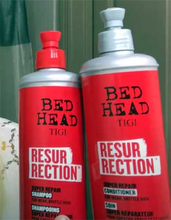 BED HEAD RESURRECTION SHAMPOO AND CONDITIONER