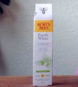 Burt’s Bee’s Toothpaste