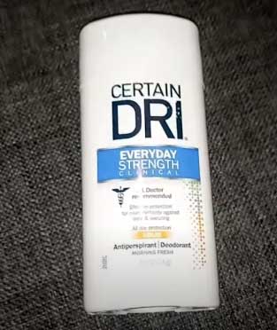 Certain Dri Antiperspirant