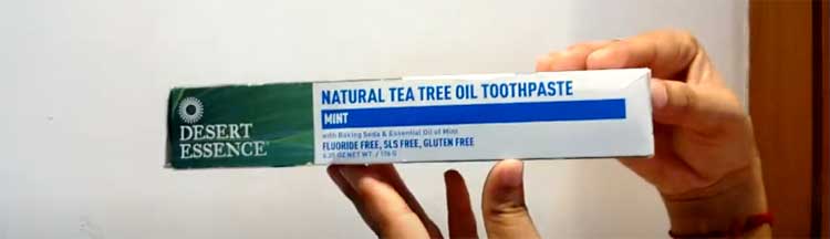 Desert Essence Natural Tea Tree Oil Toothpaste