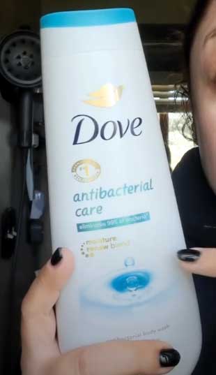 Dove Body Wash Care Protect Antibacterial