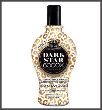 Gold Dark Star 6000X Indoor Tanning Lotion