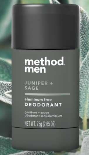 Method Men Deodorant Juniper & Sage scent