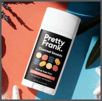 Pretty Frank Charcoal Seaside Deodorant