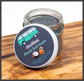 Vanman Natural Eggshell Miracle Tooth Powder