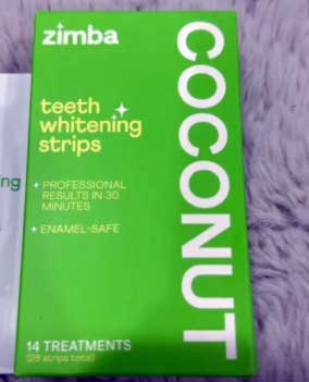 Zimba Teeth whitening strips