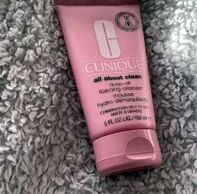 Clinique All About Clean Rinse-Off Foaming Facial Cleanser