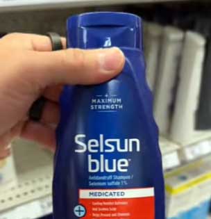 Selsun Blue Shampoo