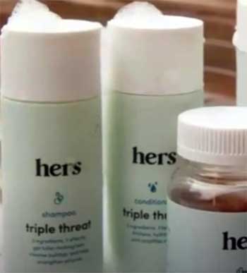 hers triple threat Shampoo