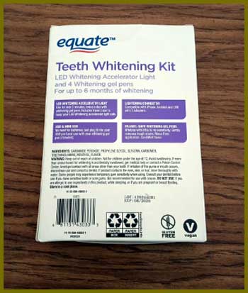 Equate Teeth Whitening Kit