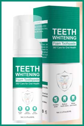 Skin Menu Teeth Whitening Foam