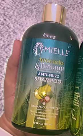 Mielle Avocado & Tamanu Anti-Frizz Shampoo