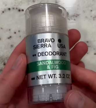 Bravo Sierra Deodorant