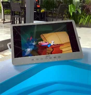 SYLVOX Bathroom TV