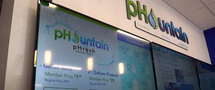 pHountain Water