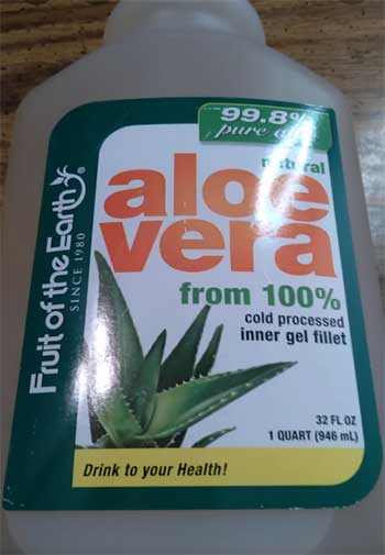 Fruit of the Earth Aloe Vera Juice