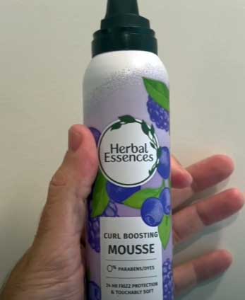 Herbal Essences Curl Boosting Mousse