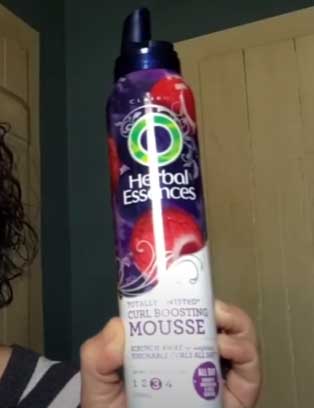 Herbal Essences Curl Boosting Mousse