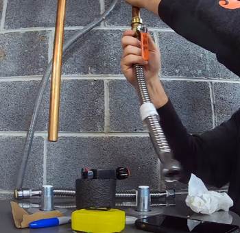 home depot water heater installation
