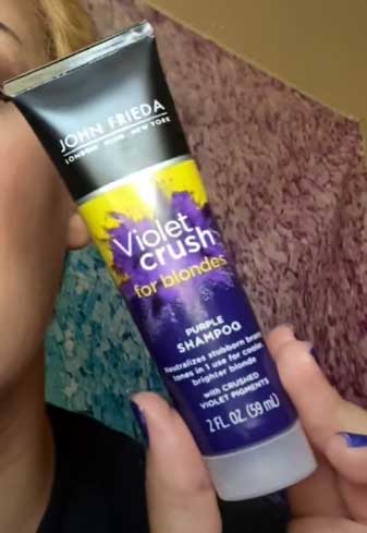 John Frieda Violet Crush Purple Shampoo
