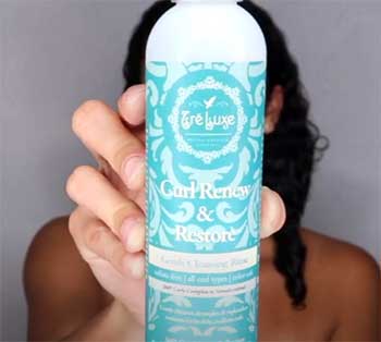 TreLuxe Curl Renew & Restore Gentle Cleansing Rinse