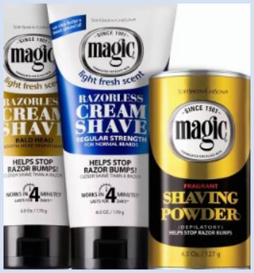 magic shave powder