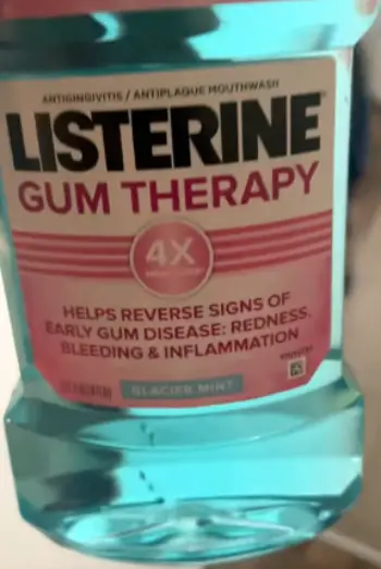 listerine gum therapy