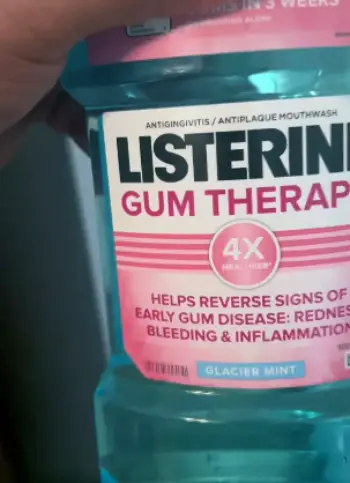 listerine gum therapy