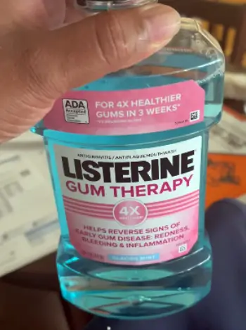 listerine gum therapy