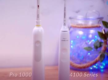 oral b pro 1000 vs sonicare 4100