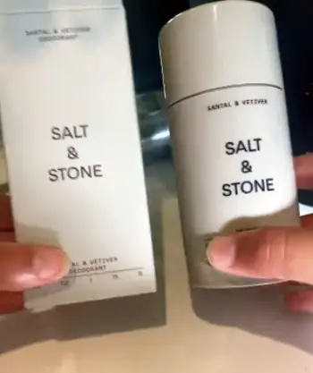 salt and stone deodorant