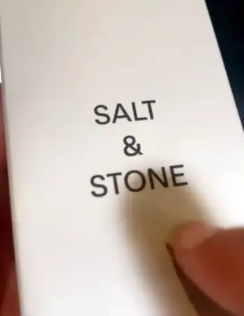 salt and stone deodorant