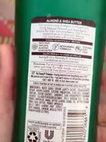 suave almond and shea butter shampoo