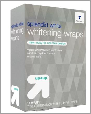 up & up Splendid White Whitening Wraps
