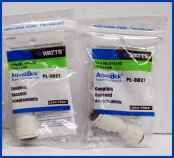 AquaLock Push-to-Connect Fittings