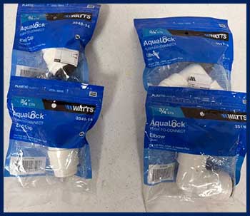 AquaLock Push-to-Connect Fittings