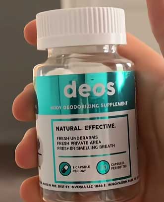 DEOS Body Deodorizing Supplement
