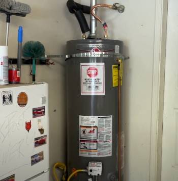 Reliance 50-gallon natural gas water heater