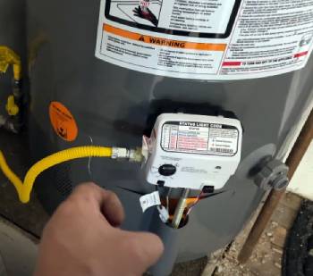 Reliance 50-gallon natural gas water heater