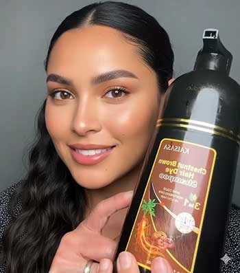 Kaisasa Hair Dye Shampoo