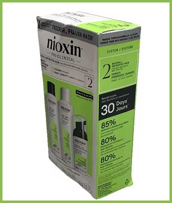 Nioxin System 2 Hair Thickening Natural & Untreated Hair Shampoo & Conditioner