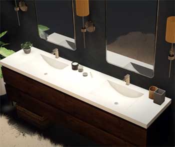 O&N Floating Vanity