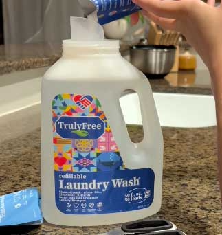 Truly Free Laundry Detergent