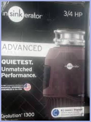 insinkerator evolution 1300