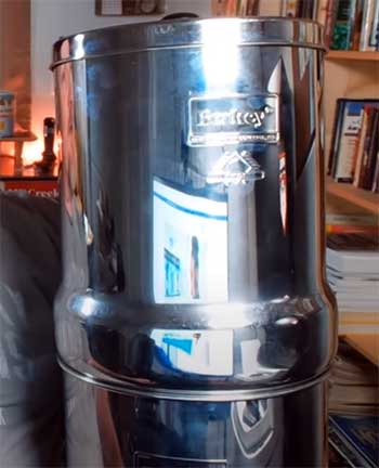 GLACIER FRESH Gravity-Fed Water Filter System