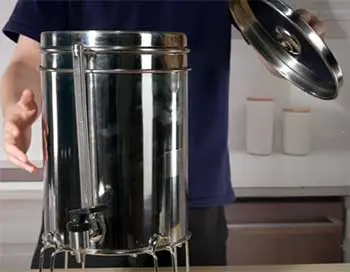 GLACIER FRESH Gravity-Fed Water Filter System
