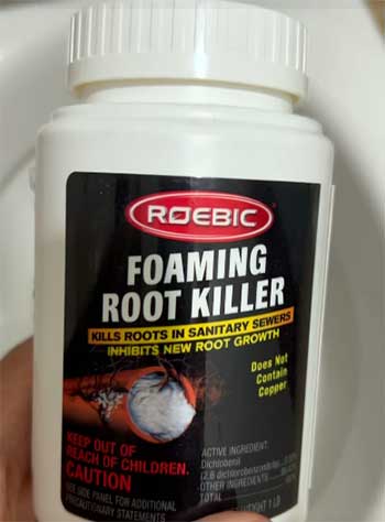 Roebic Foaming Root Killer
